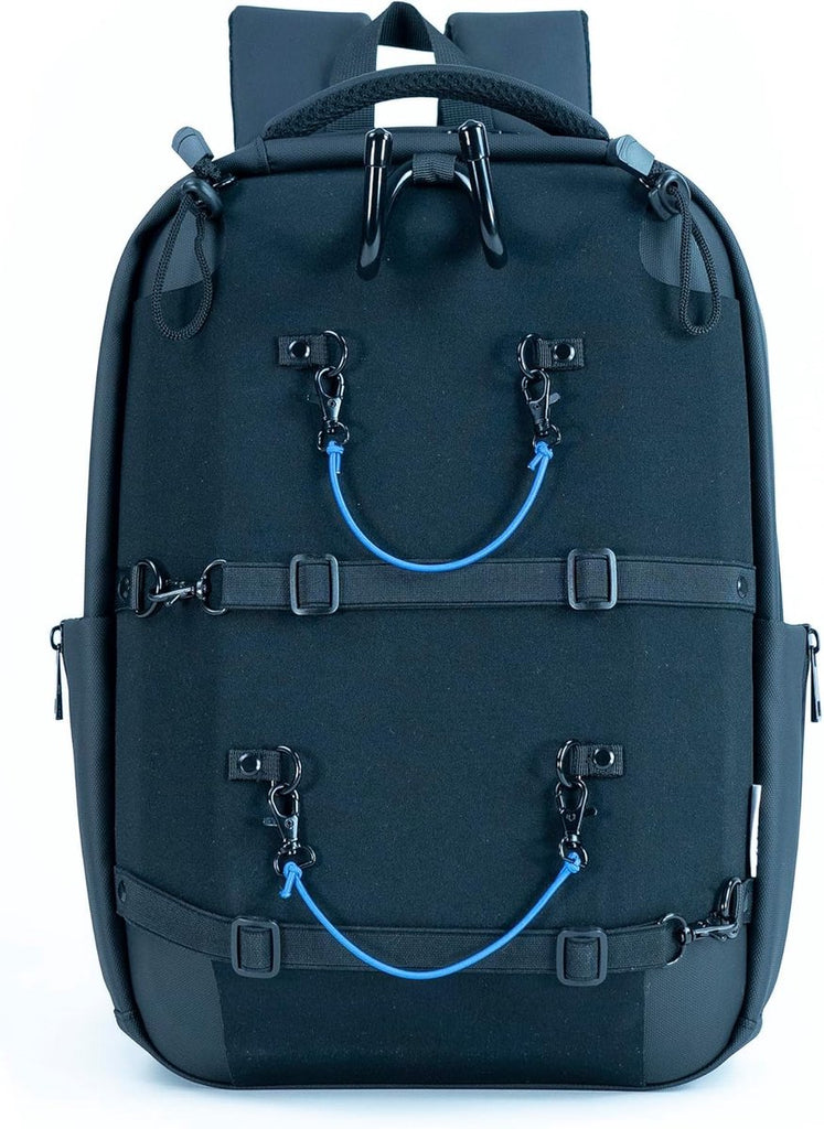 Zanko Rugzak - Geschikt voor Handbagage 29x43x20 cm - met haak voor Skateboard, Fiets, Step, Statief