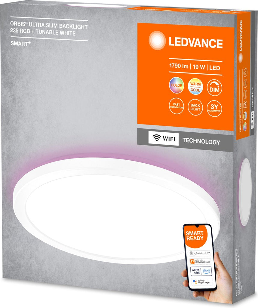 LEDVANCE SMART+ WiFi paneellamp, wit, 19W 179-lm 235mm