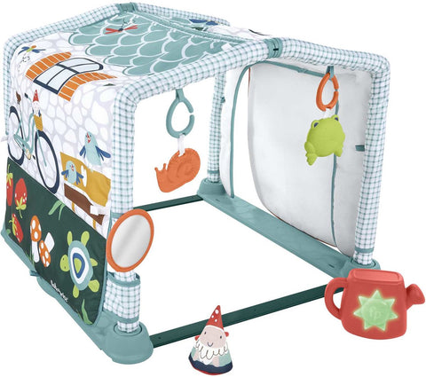 Fisher-Price 3-in-1 Kruipen en Spelen Activiteitenspeelmat - Babygym Baby Speelgoed