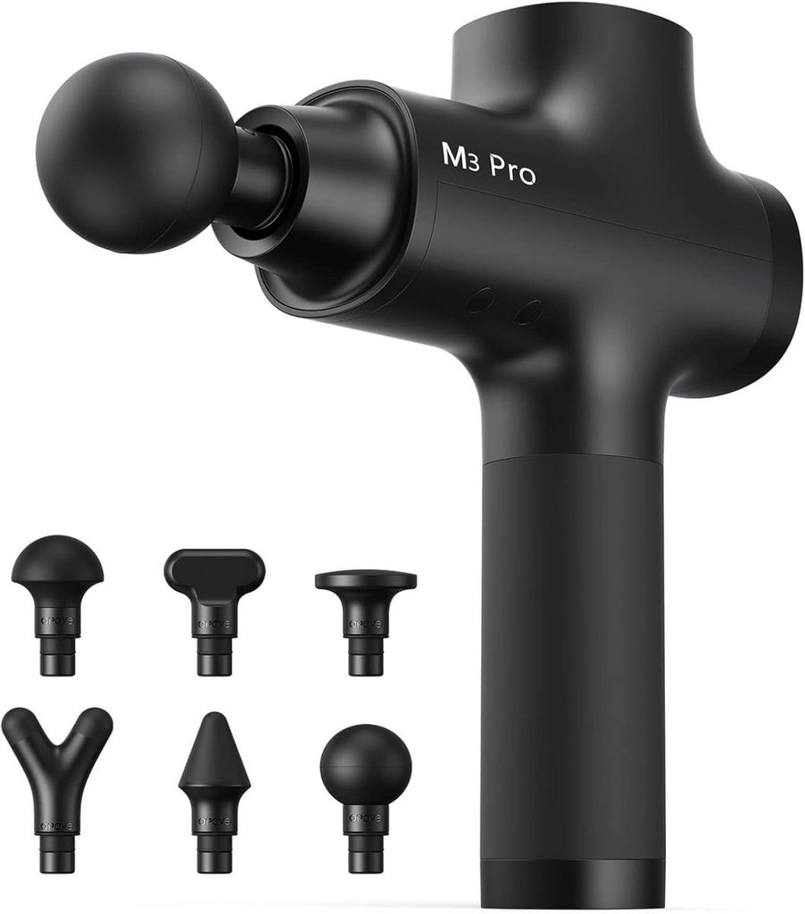 OPOVE M3 Pro 2 massagepistool - led-display - 2500 omw/min - 5 standen - 12 mm amplitude