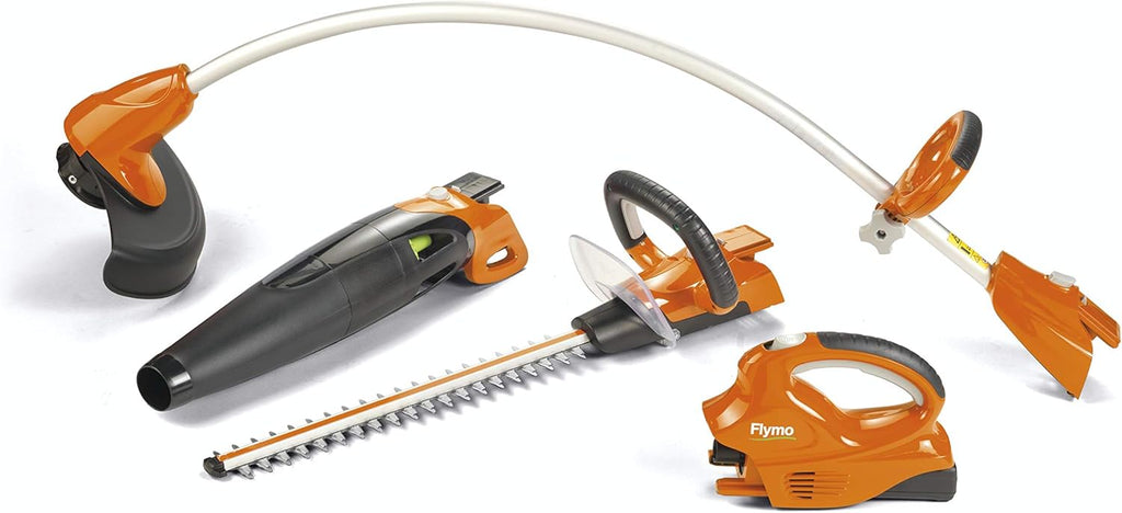 Flymo C-Link 20 V 3-in-1 combiset met grastrimmer/heggenschaar/bladblazer, Zonder accu's
