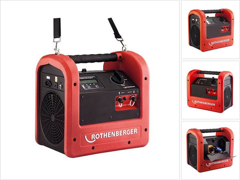Rothenberger ROREC PRO Digital Koudemiddelafzuigunit - 734 Watt - 38,5 bar - 1500002637