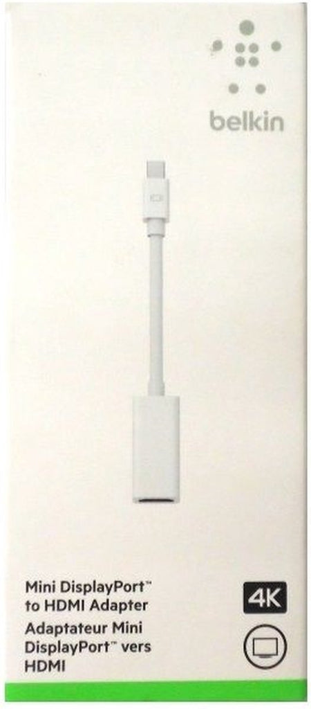 Belkin F2CD078DSAPL video kabel adapter Mini DisplayPort HDMI Type A (Standaard) Wit