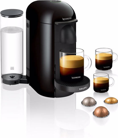 Krups Nespresso Vertuo + XN9038 - Koffiecupmachine - Zwart